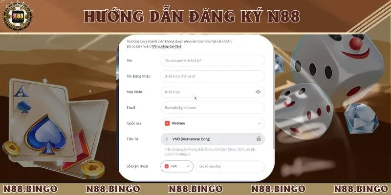 N88 - Link Vào Trang Chủ Nhà Cái N88 Chính Thức Tại Việt Nam 37 Thực hiện đăng nhập N88 nhanh chóng